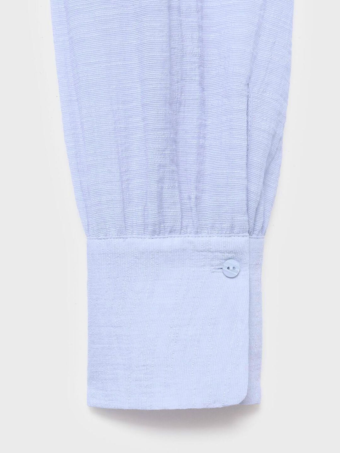 Textured Blouse With Foulard