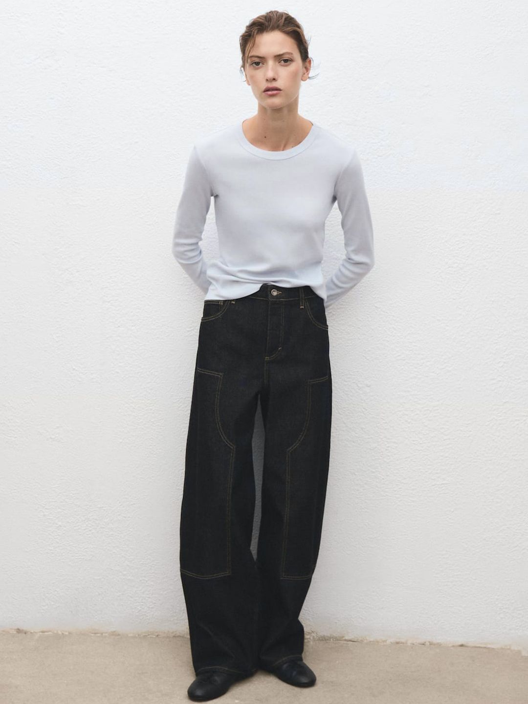 Round Neck Pure Cotton T-shirt