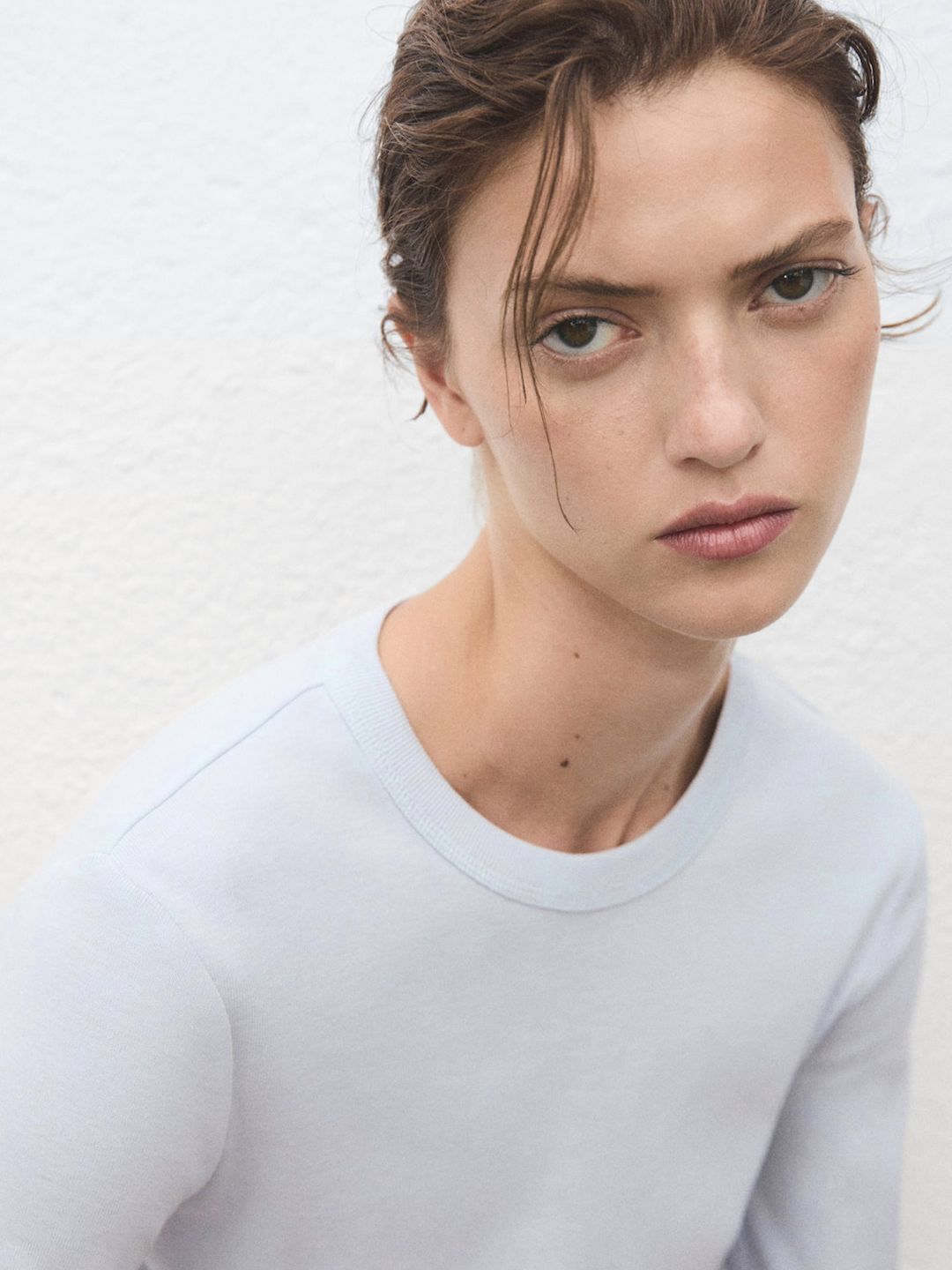 Round Neck Pure Cotton T-shirt