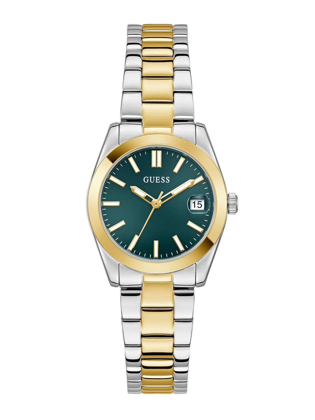 GUESS GUESS Round 32mm Green Dial Analog Women Watch - GW0934L3
