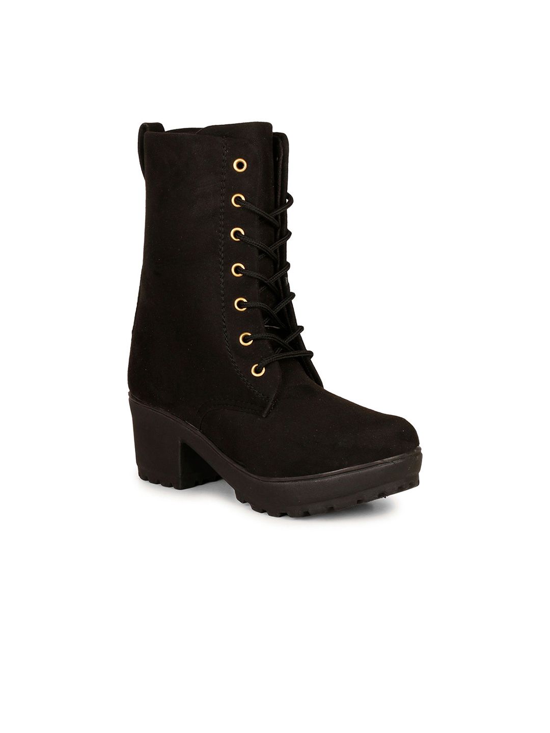 Ishransh Latest Trendy High Ankle Calf  Boots