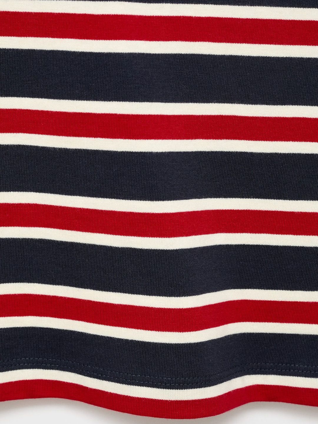 Striped Pure Cotton T-shirt