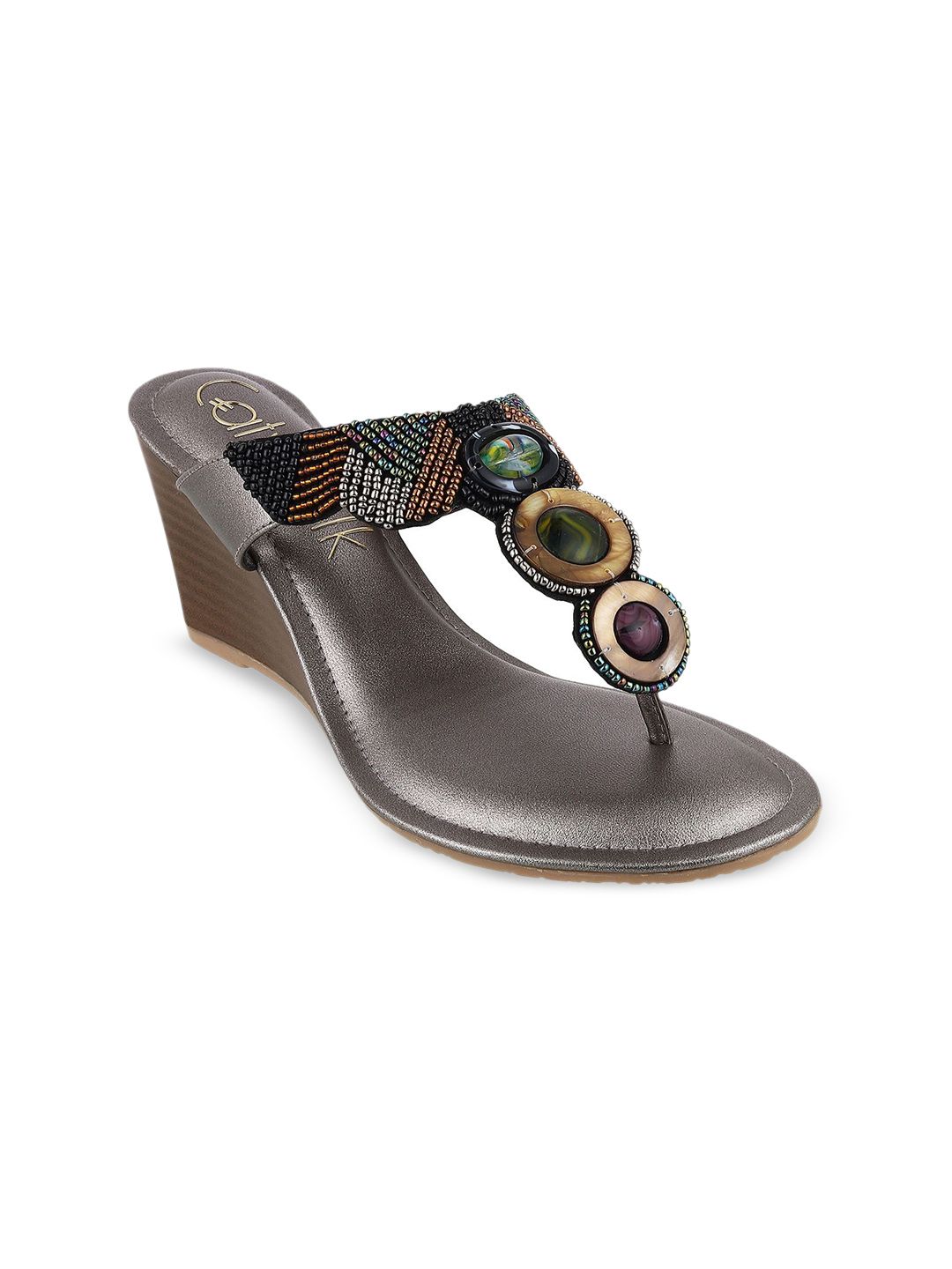 Catwalk Catwalk Embellished Wedge Heel Sandals