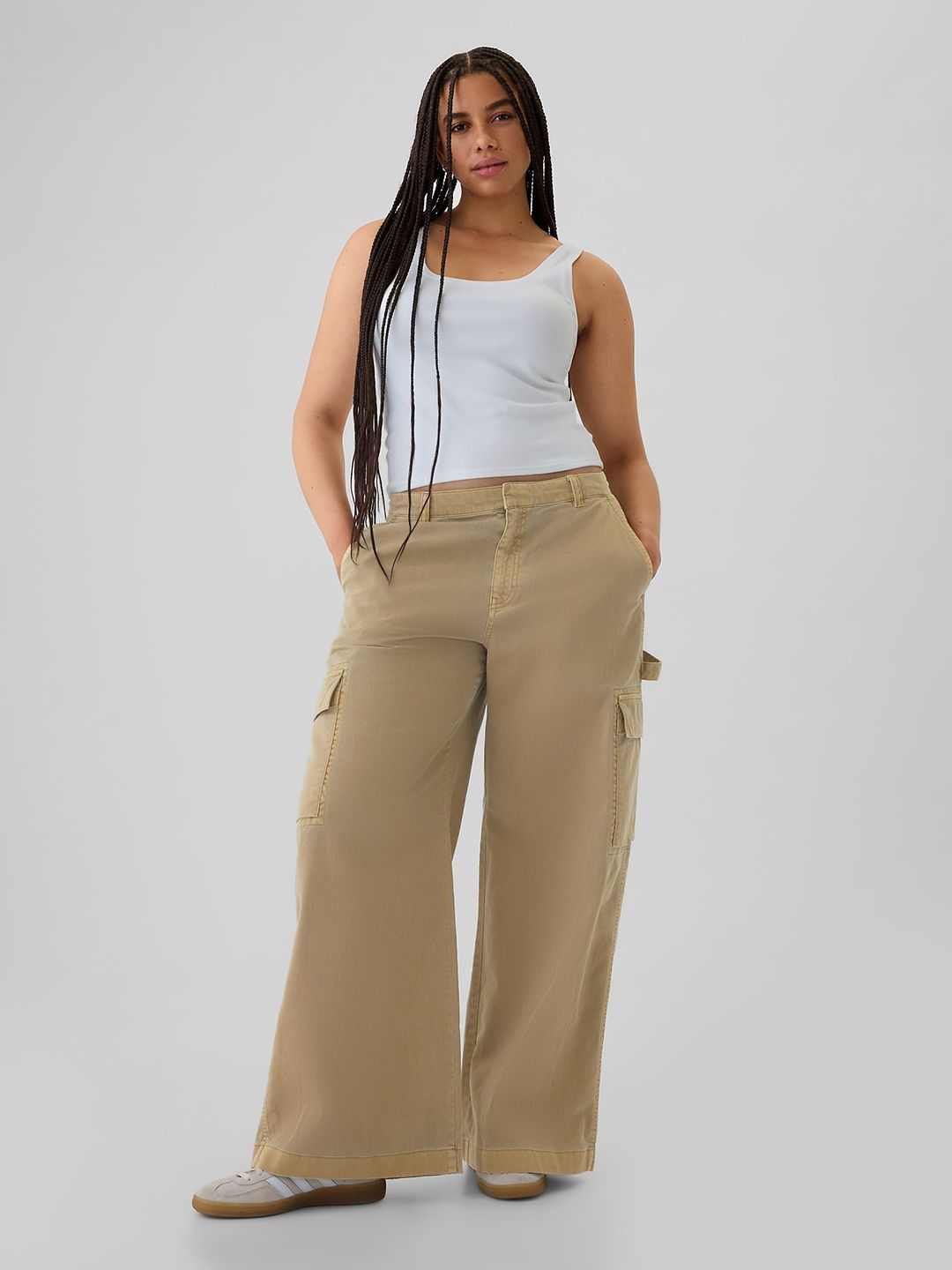 Pure Cotton Baggy Cargos
