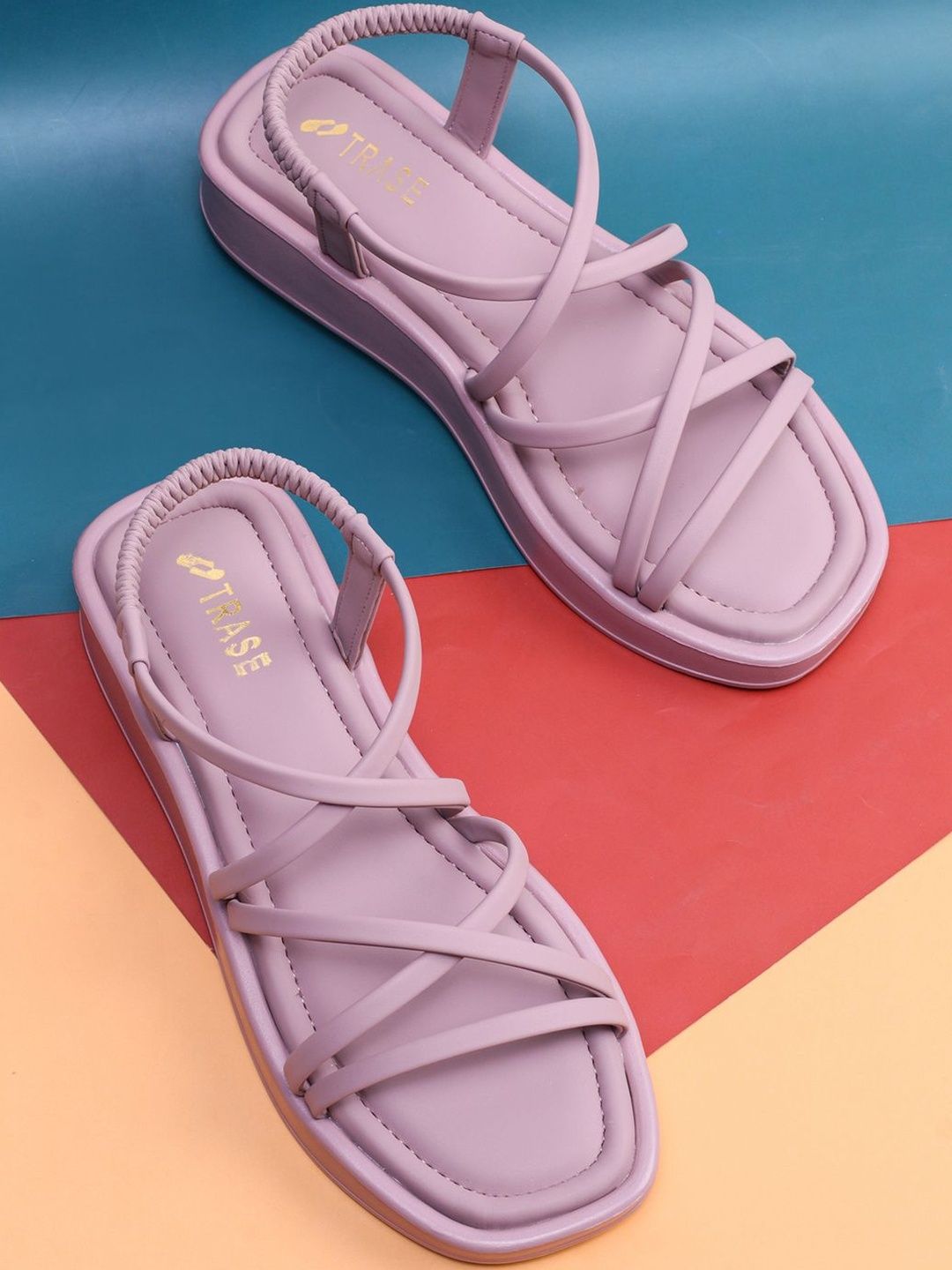 TRASE Women Open Toe Flats