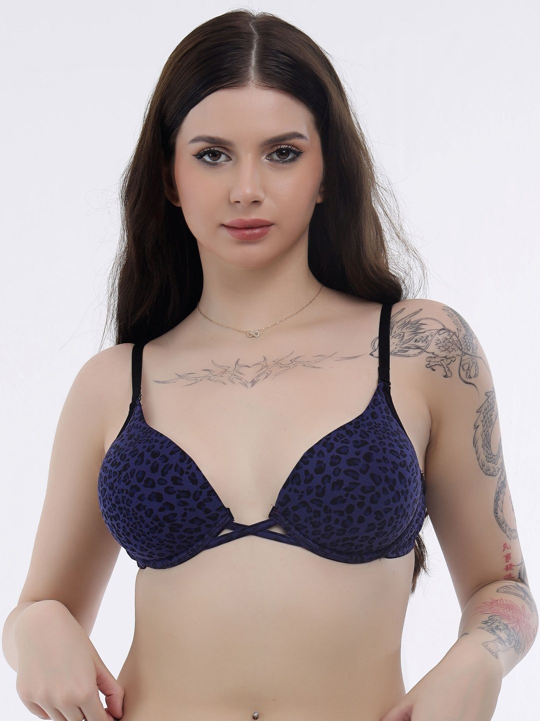 SELFCARE Women Half Coverage Underwired Lightly Padded Bra