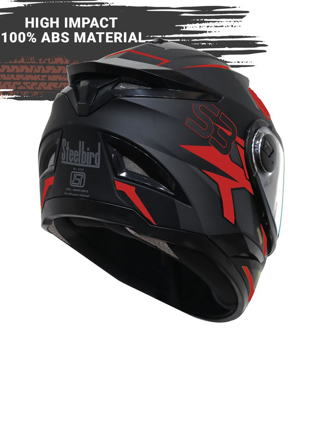 Buy Steelbird SBH-17 Robot Terminator Printed Full Face Scratch