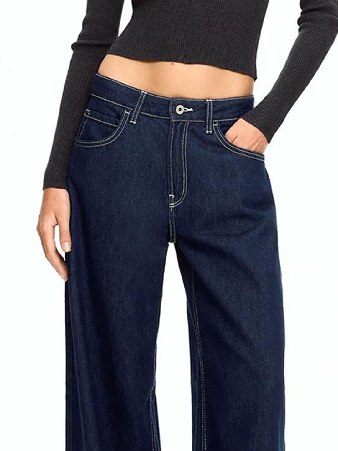 Wide-leg jeans