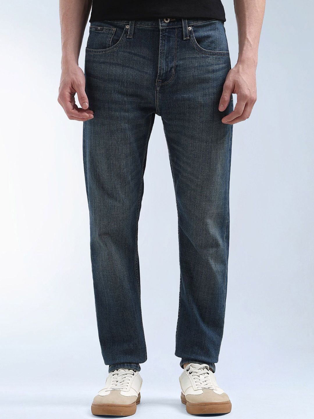 Flying Machine Men Tapered Fit Mid-Rise Jeans