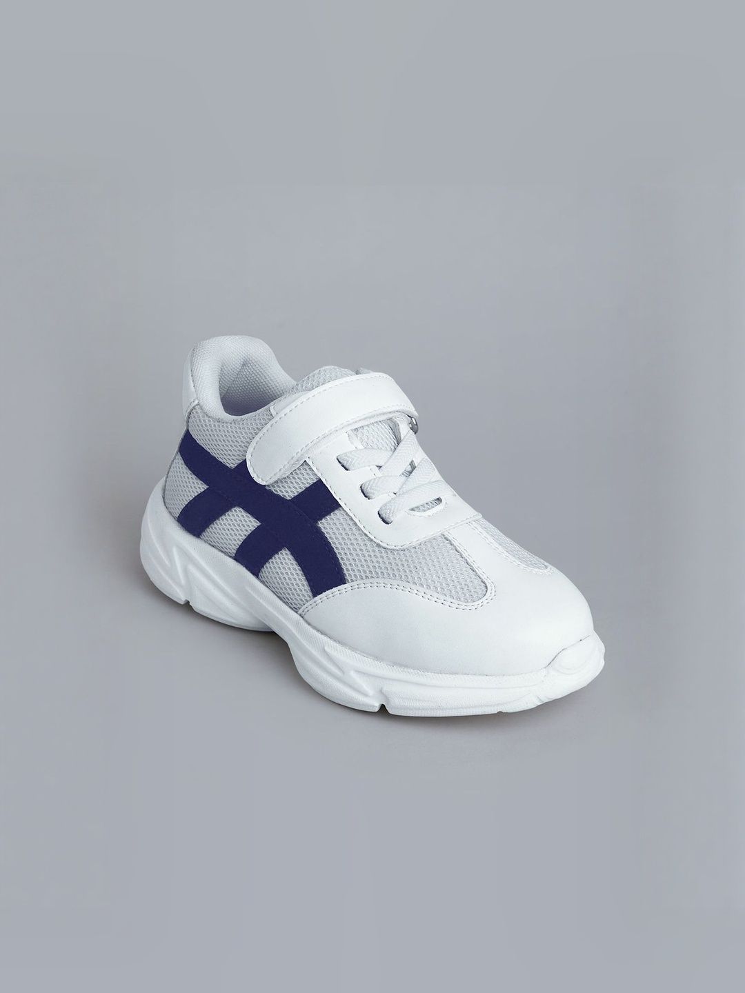 Hopscotch Boys Striped Velcro Sports Shoes