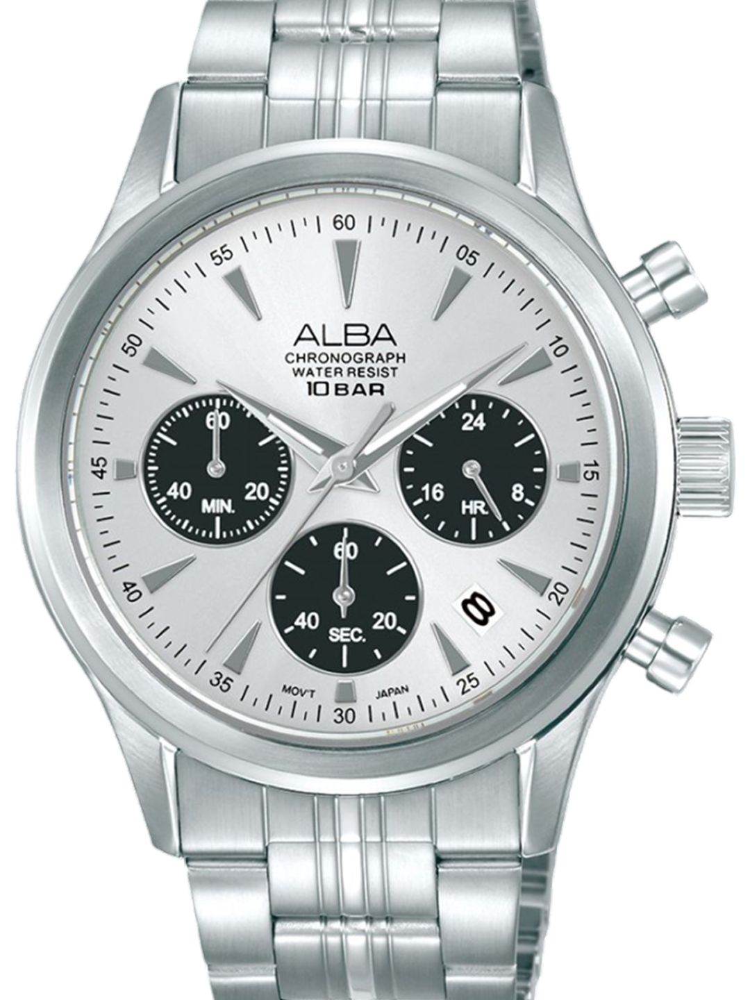Buy Alba Prestige White Men 39mm Watch Quartz AT3K55X1 - Watches