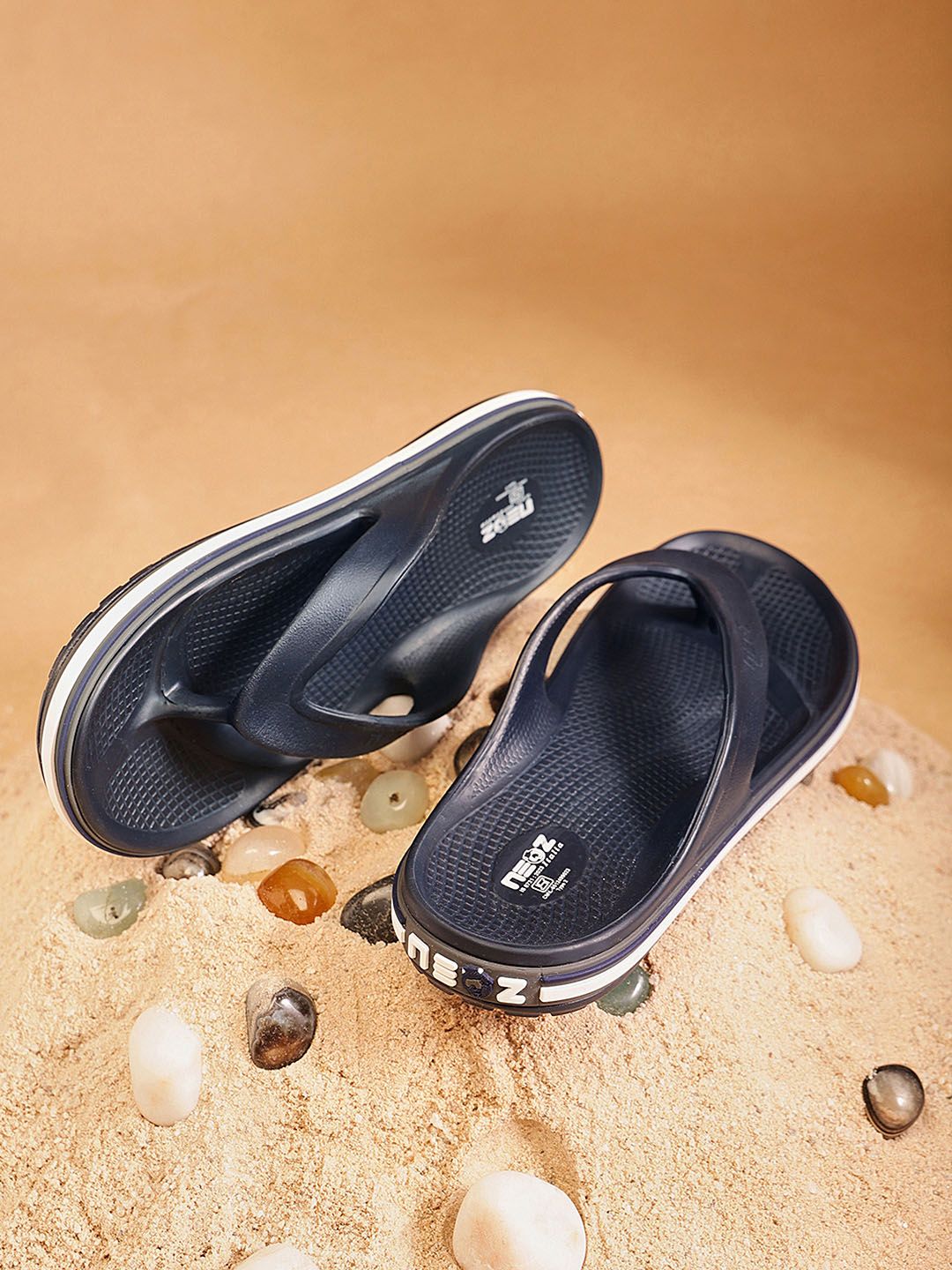 NEOZ Men Levirex Lightweight Arch Support Durable Anti-Skid & Comfortable Flip Flops