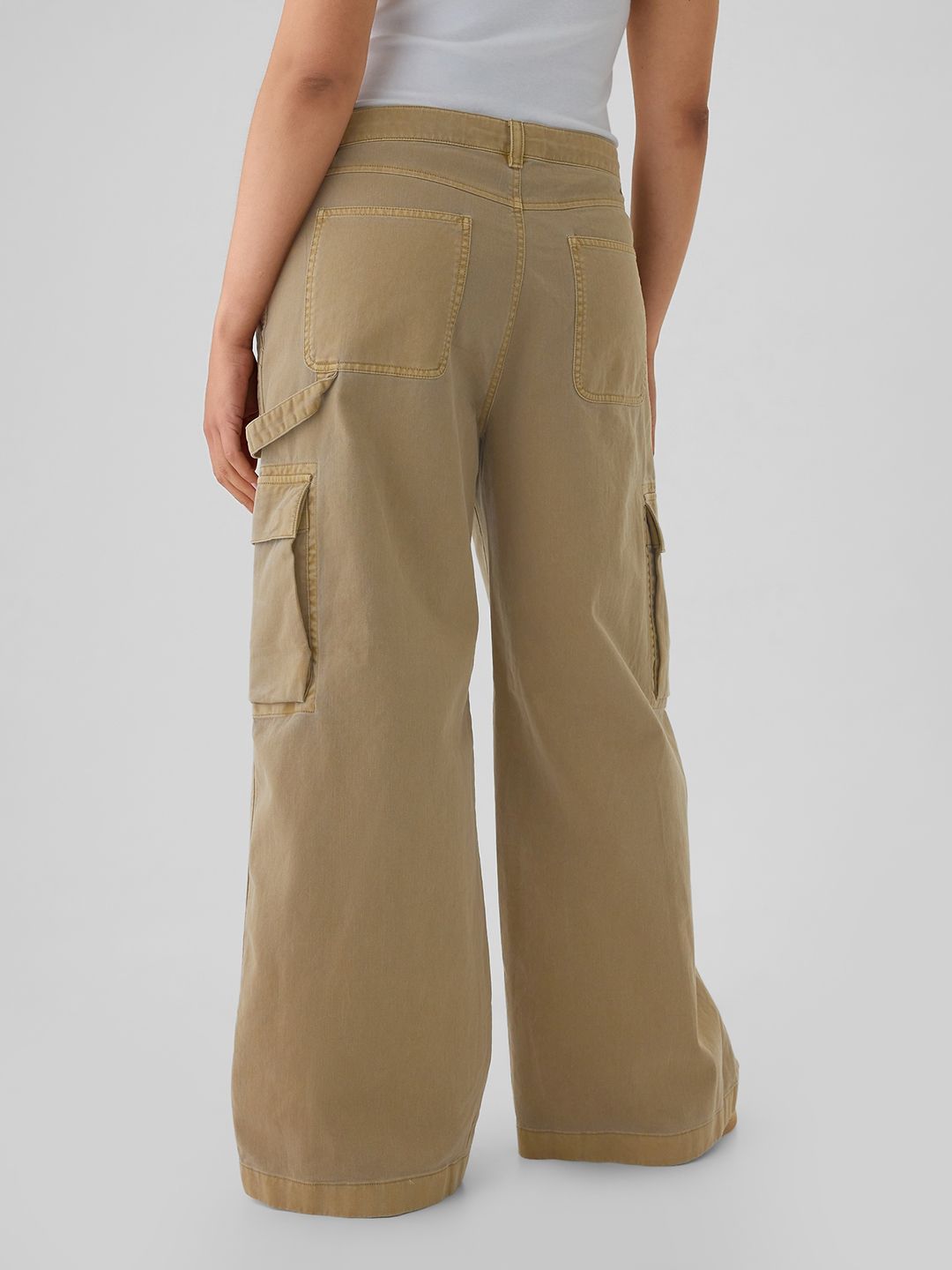 Pure Cotton Baggy Cargos