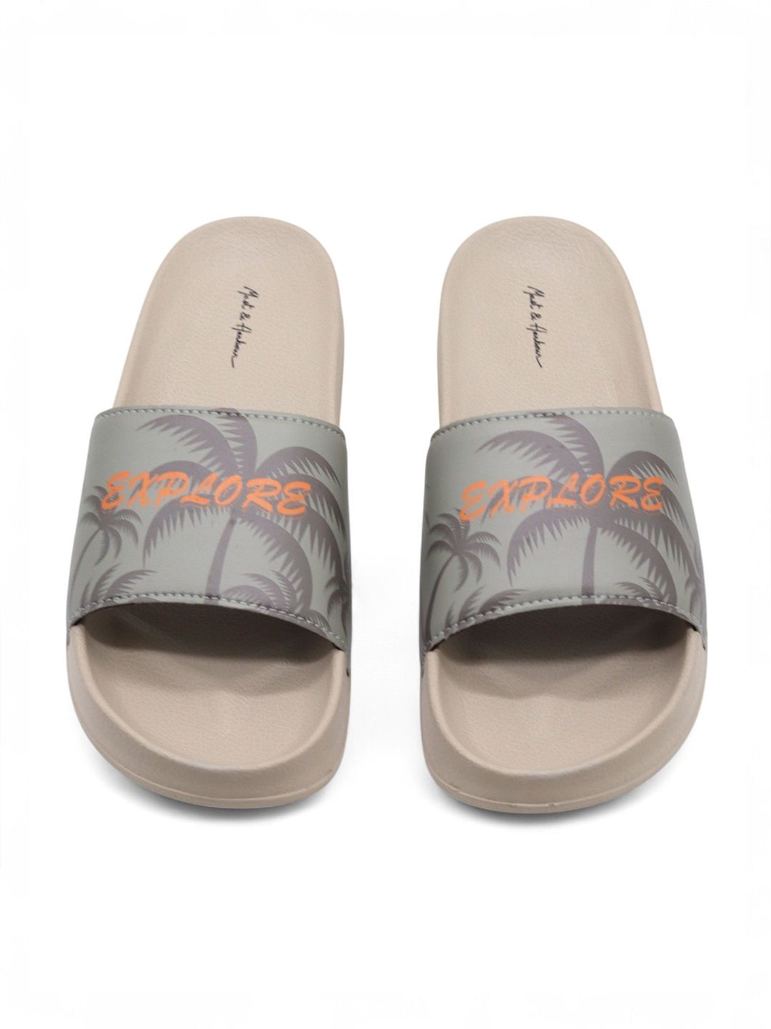 Mast & Harbour Men Printed Sliders