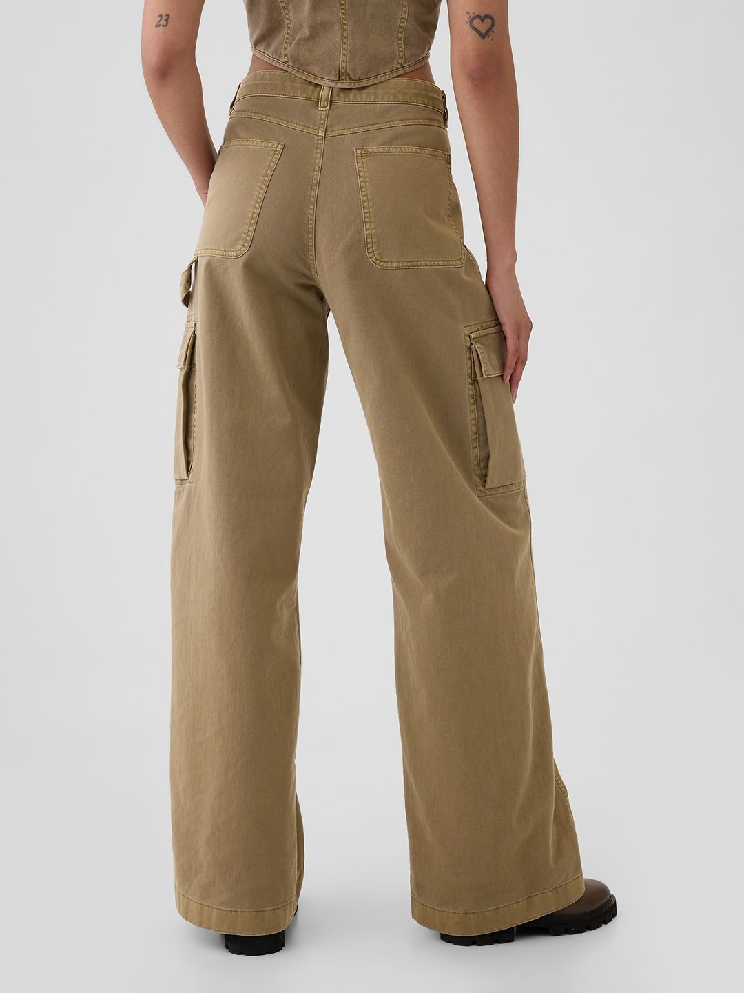 Pure Cotton Baggy Cargos