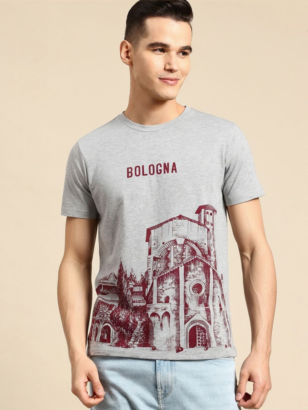 United Colors of Benetton Graphic Printed T-shirt