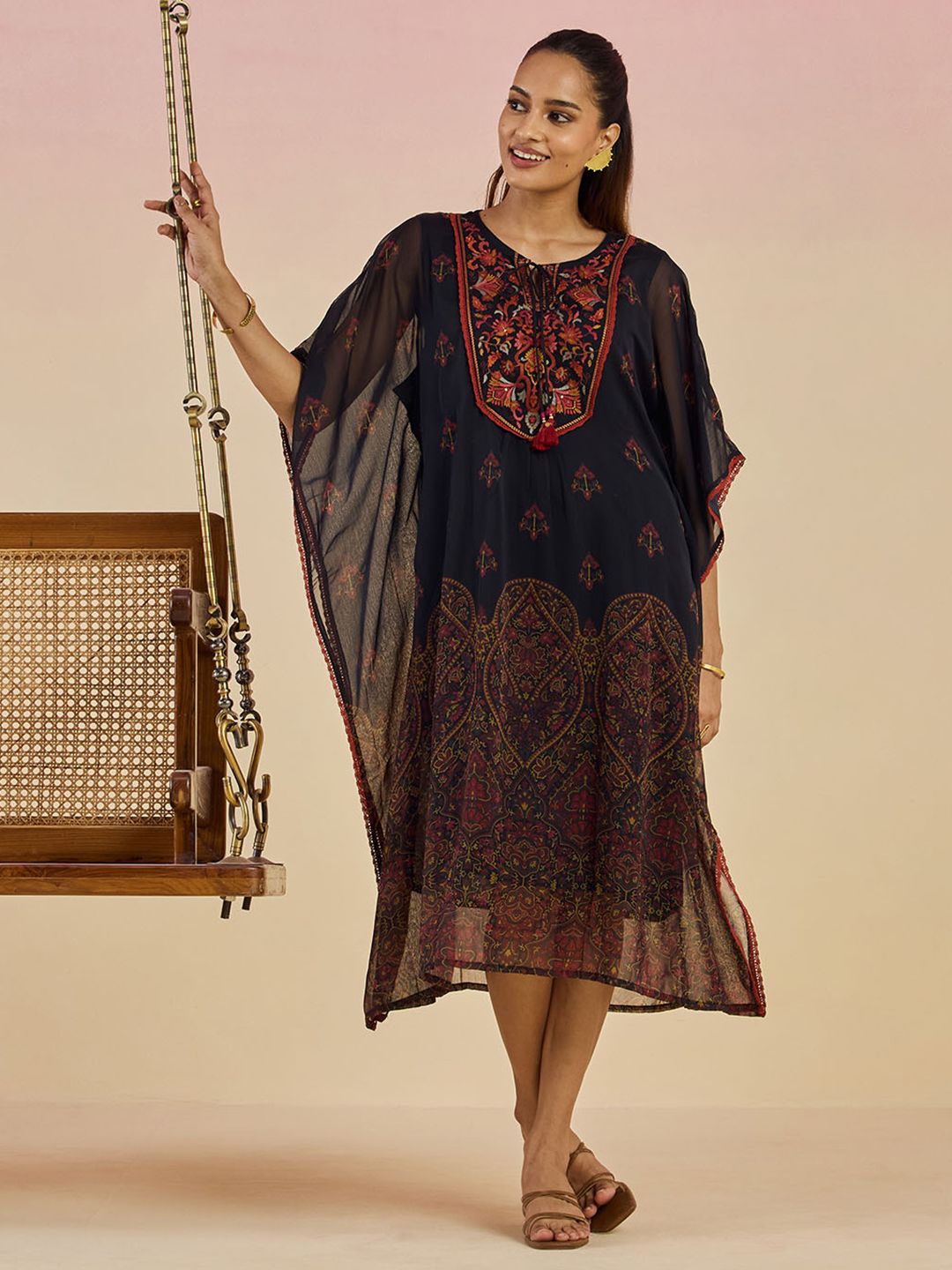 Lakshita Mom&Bae Women Pink Kurtas