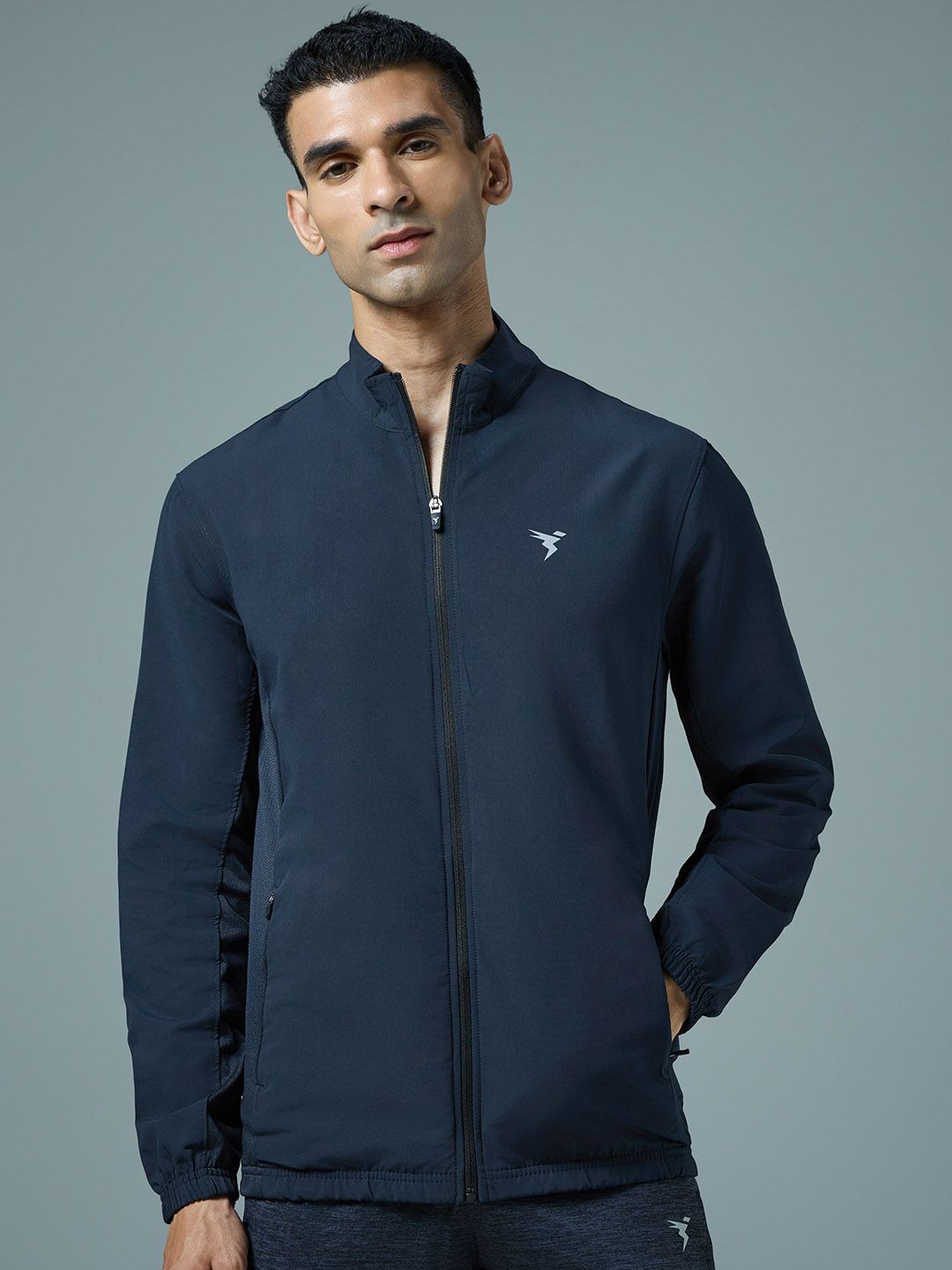Technosport Men Solid Lightweight Rapid-Dry TECHNOLITE Training or Gym Sporty Jacket
