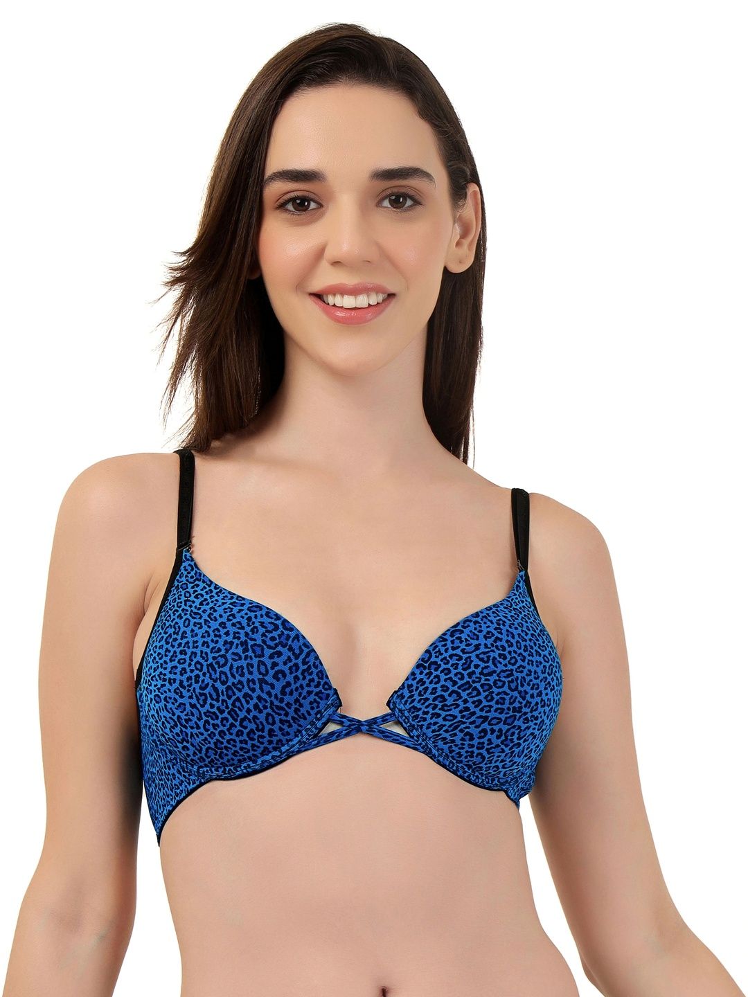 SELFCARE Animal Bra Half Coverage Underwired Lightly Padded