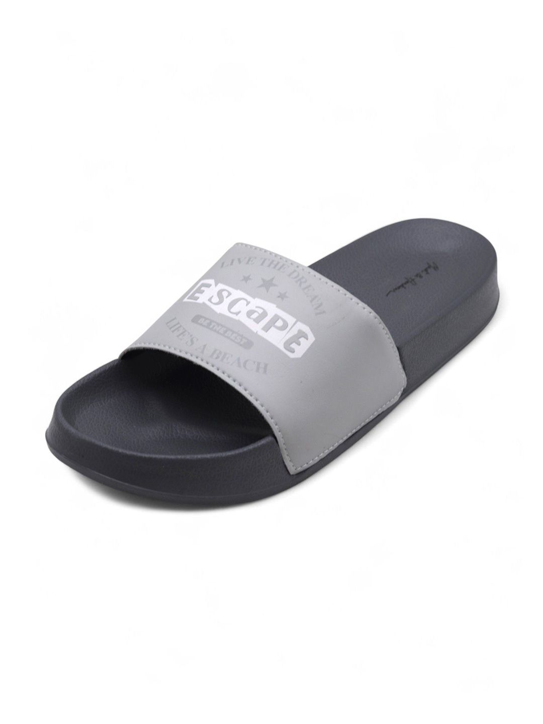 Mast & Harbour Typographic Printed Comfortable Sliders