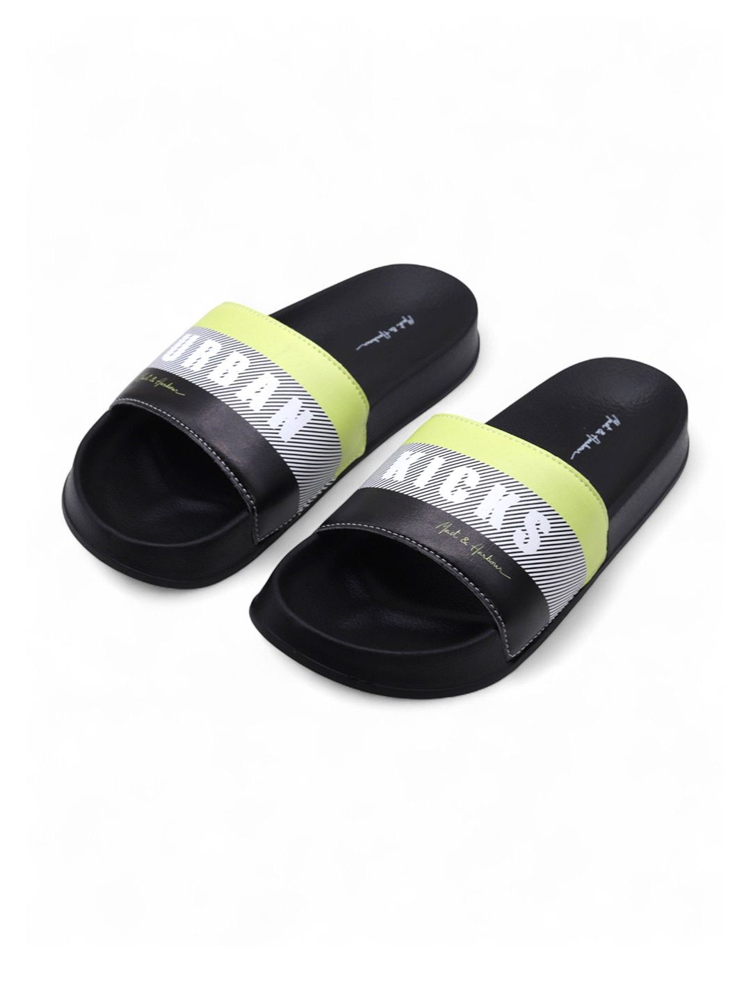 Mast & Harbour Men Printed Sliders