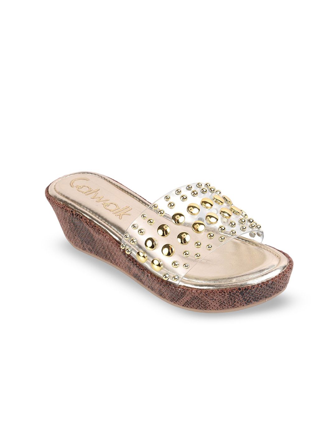 Catwalk Catwalk Embellished Wedge Heel Sandals