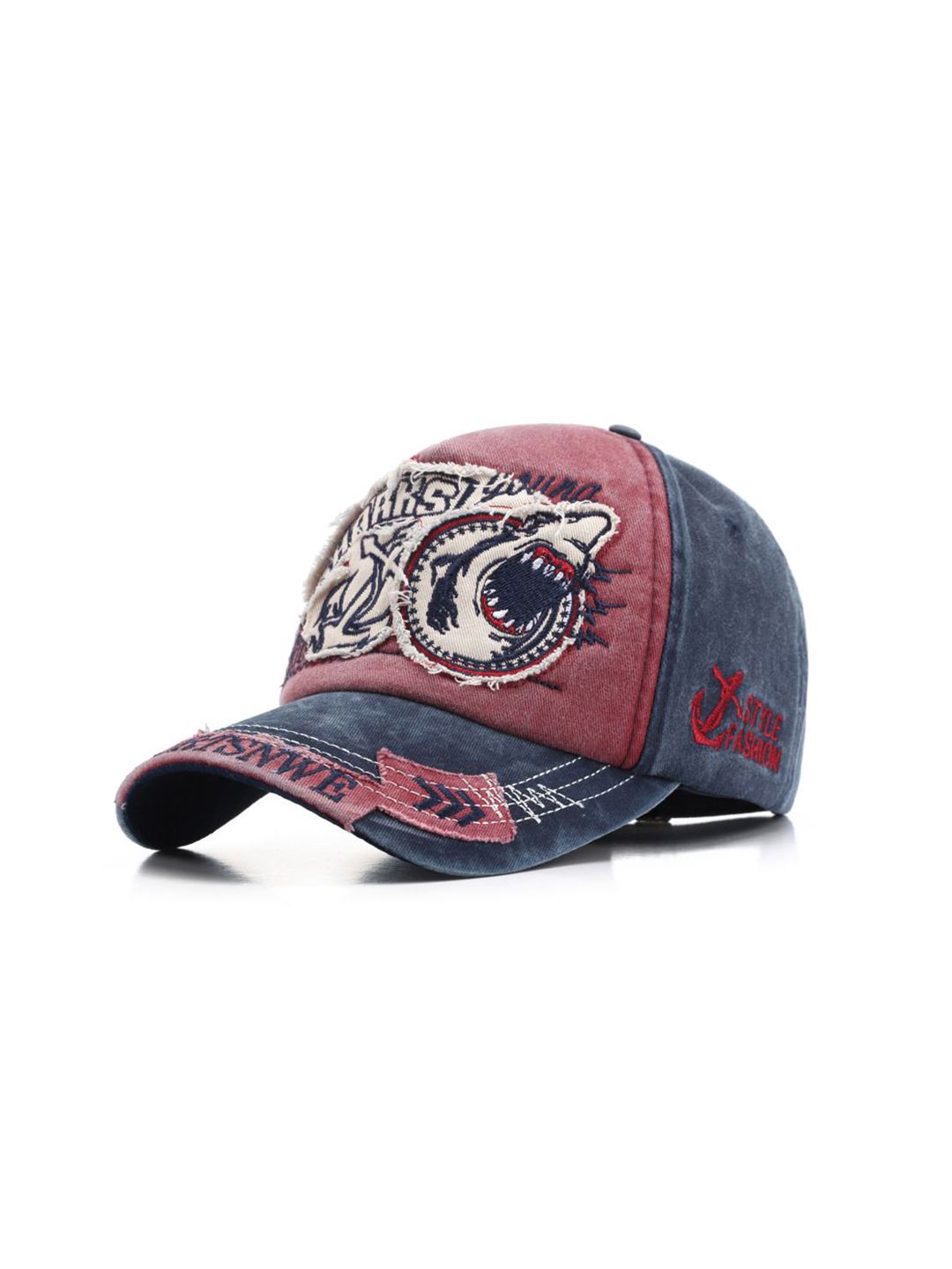 StyleCast x Revolte Men Colourblocked Cotton Baseball Cap
