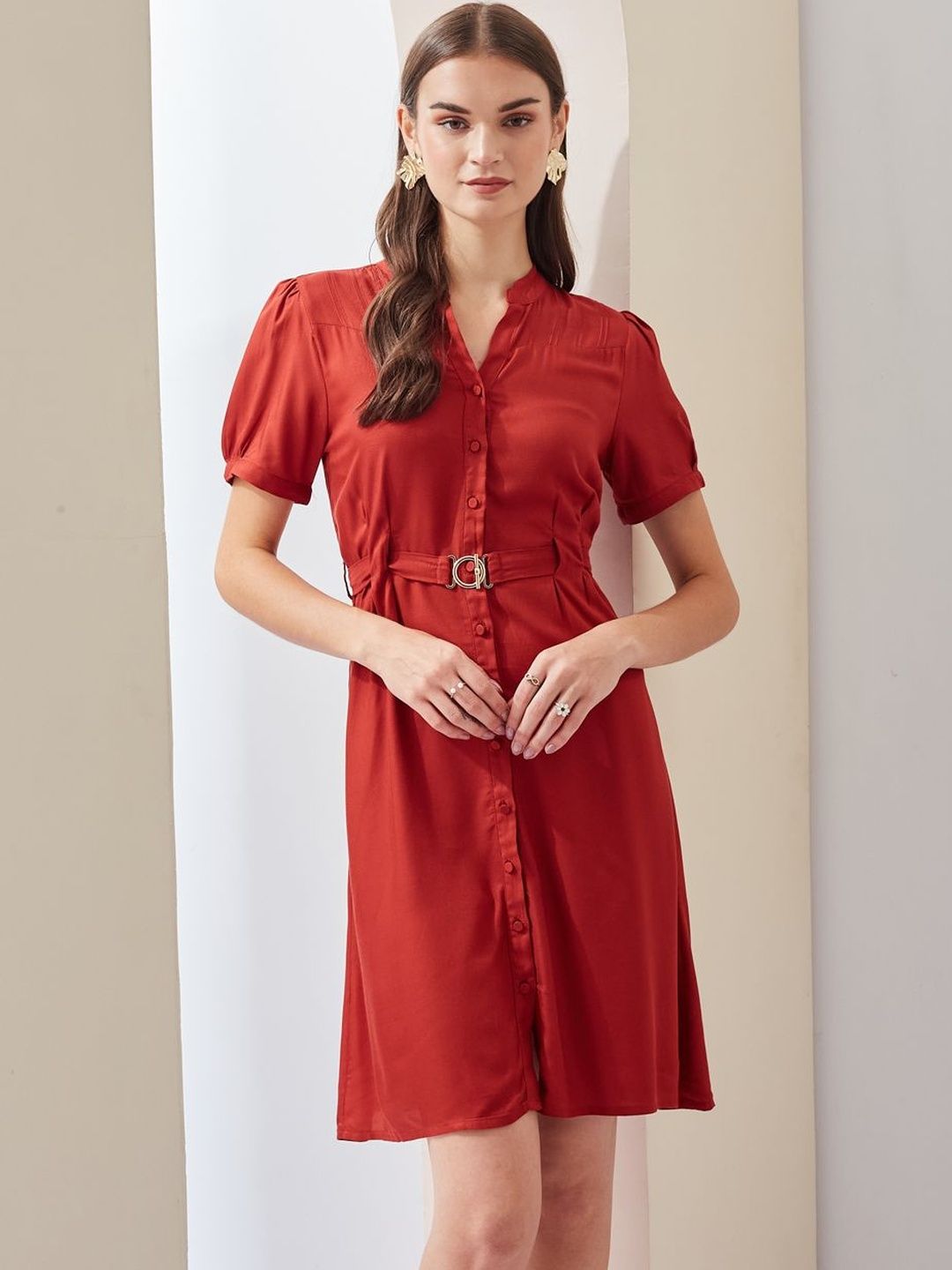 latin quarters red dress Buy Latin Quarters Women Red Solid Half Sleeve Midi Dress Online
