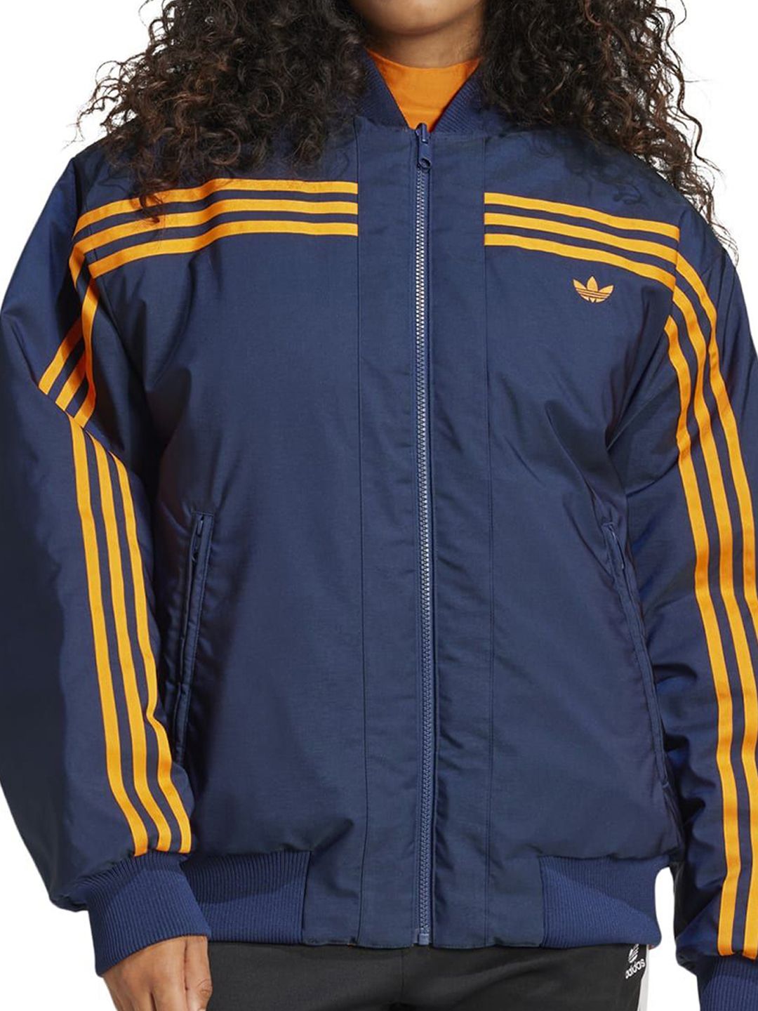 Buy ADIDAS Originals Women 70s Reversible Oversized Bomber Jacket