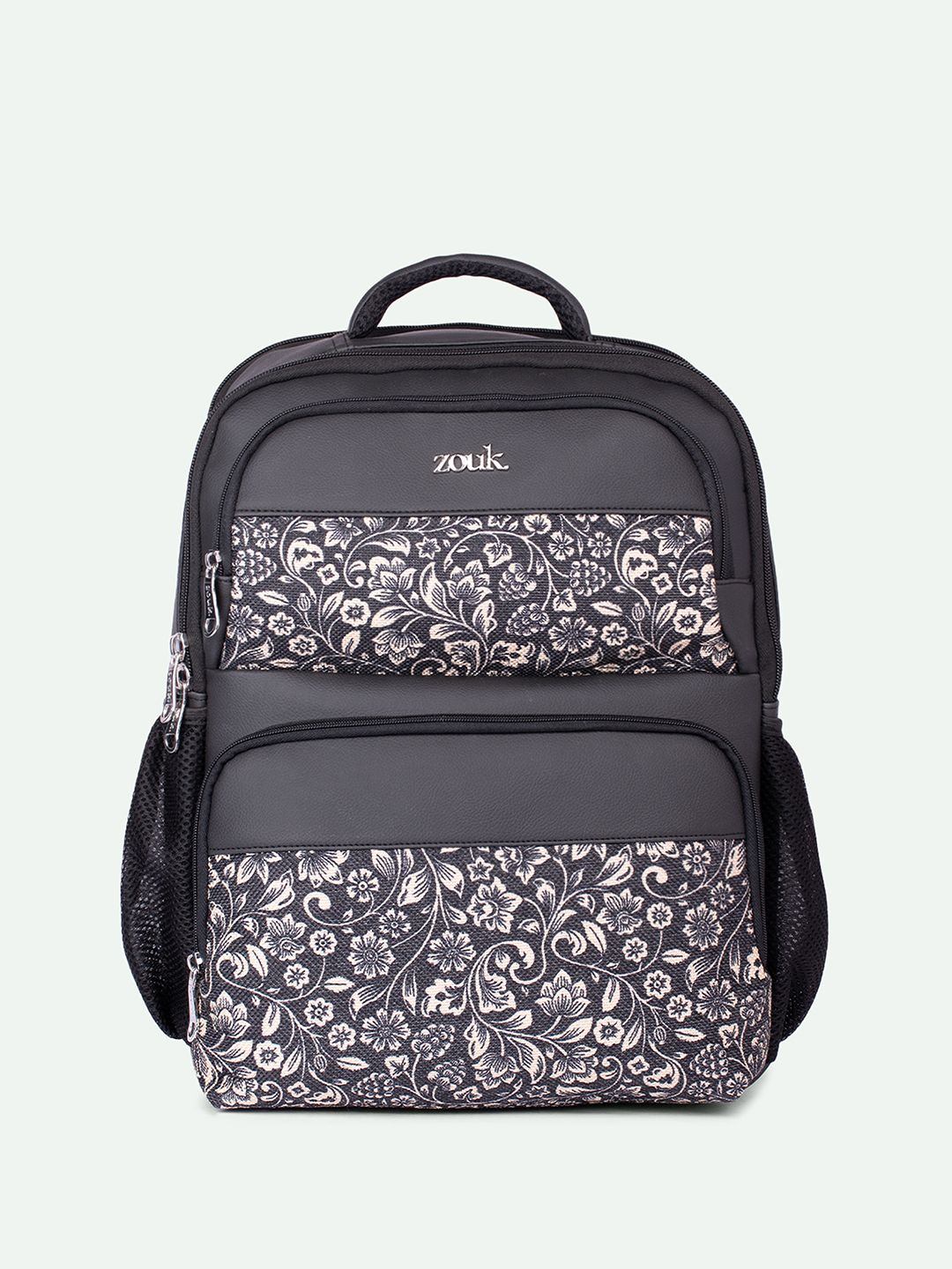 Buy ZOUK Unisex Flomotif 16 Inch Medium Leather Backpack