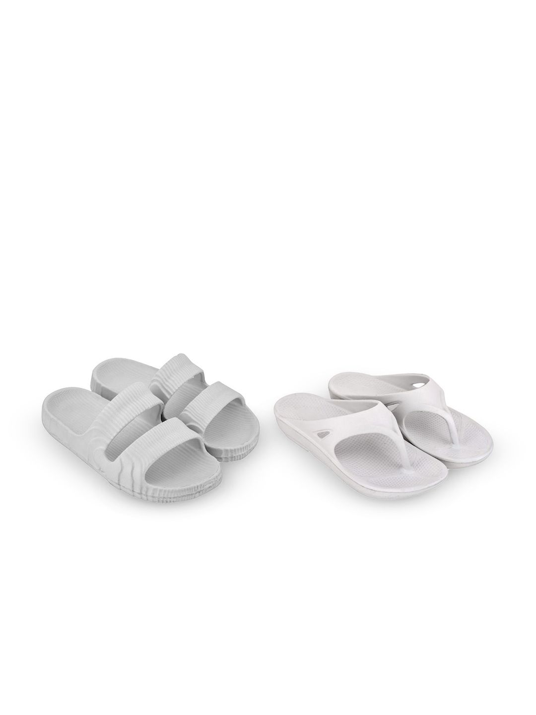 Feel alive Set Of 2 Ultra-Comfortable Lightweight Thong Flip-Flops