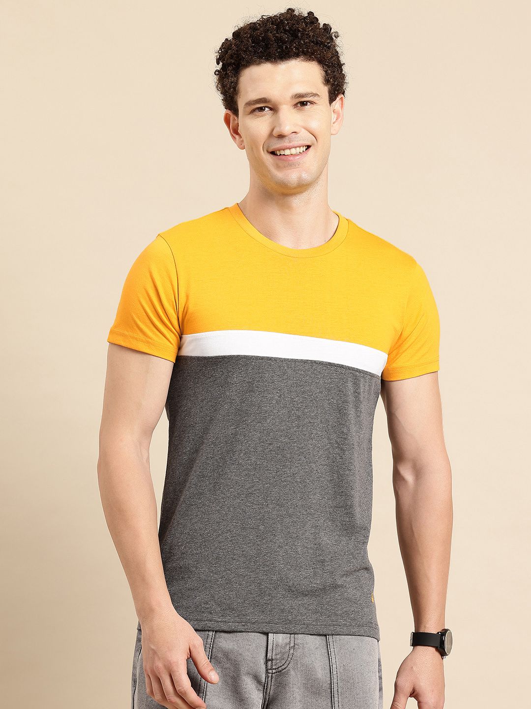 United Colors of Benetton Colorblocked T-shirt