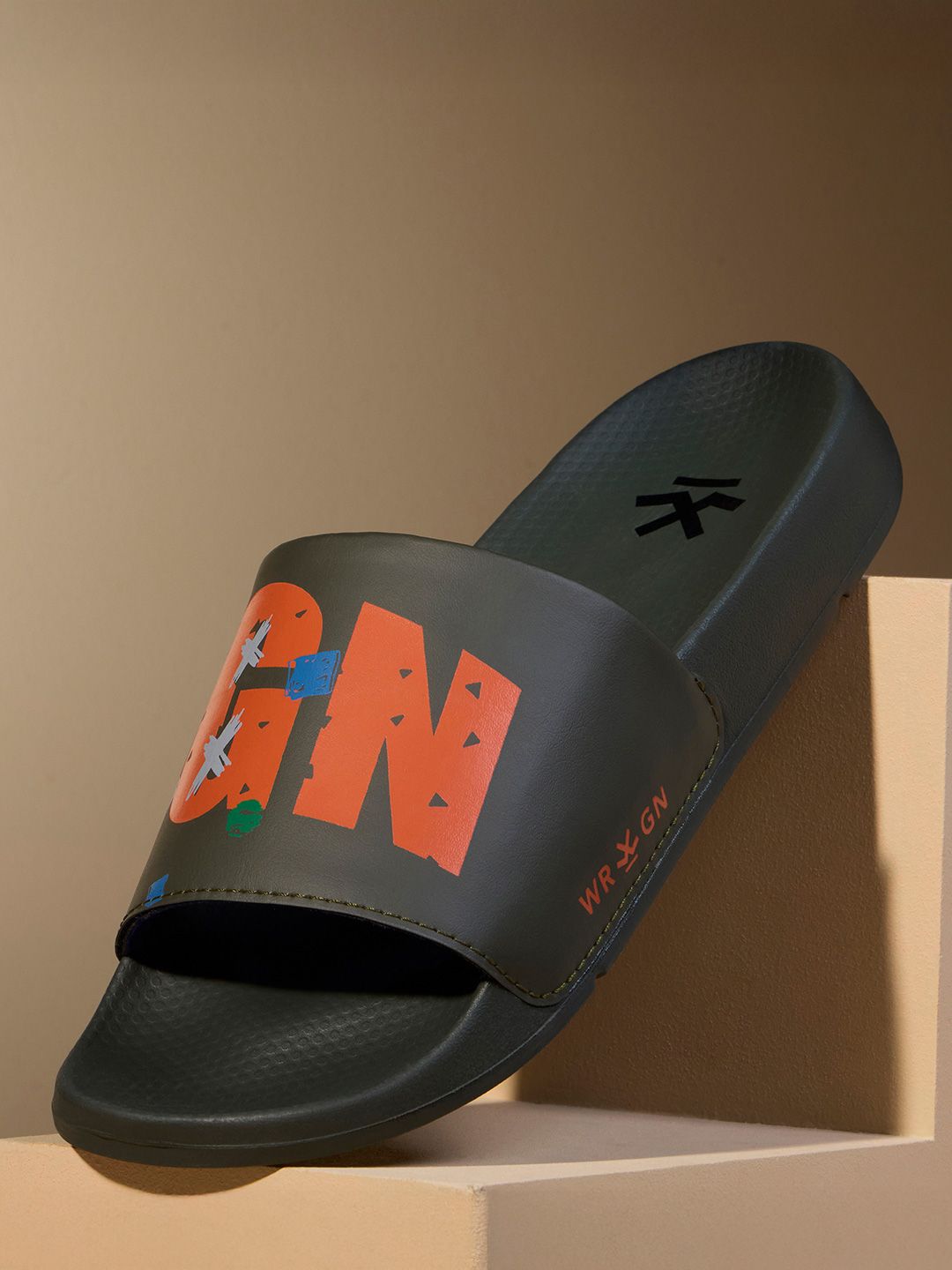 WROGN Men Printed Sliders