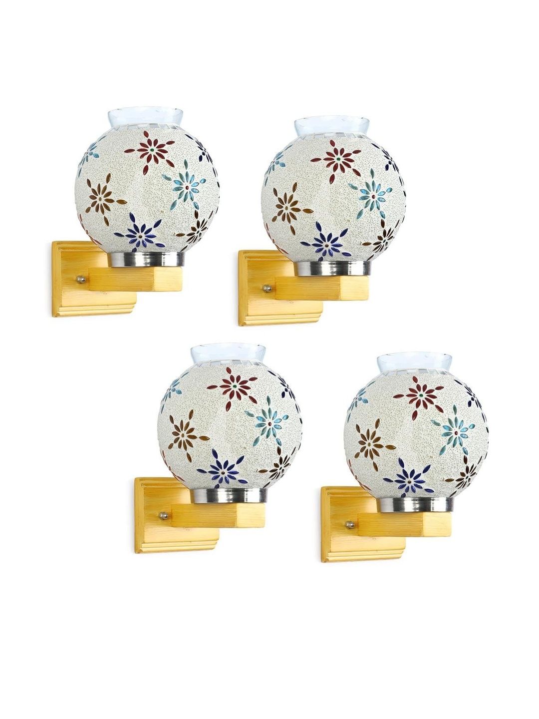 1ST TIME Multi Solid Glass Traditional Cylinder Wall Lamps Wall Lamps