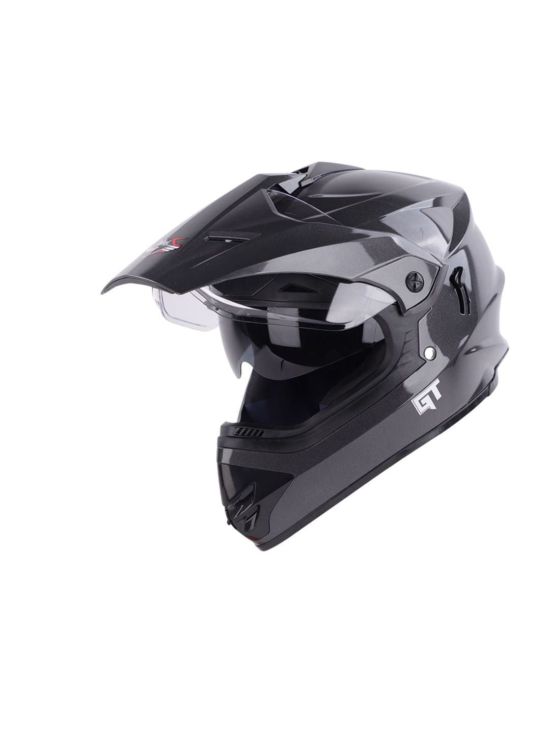 Steelbird SBH 13 Motocross GT ISI Certified Double Visor Full Face Helmet