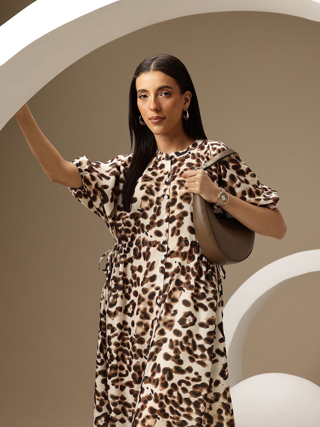 Buy Cheetah Print Dress at Best Price on Myntra