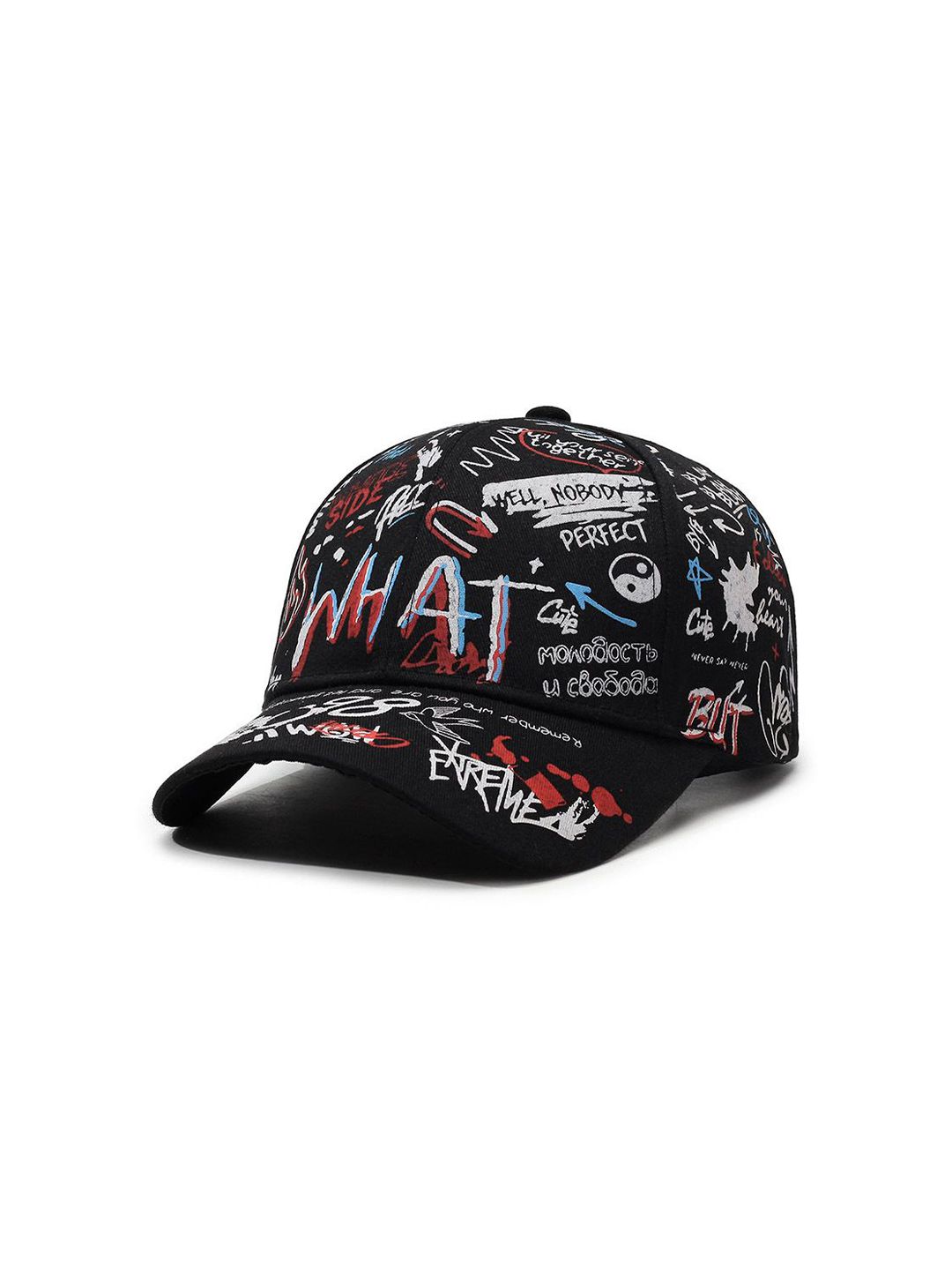 StyleCast x Revolte Men Printed Cotton Baseball Cap