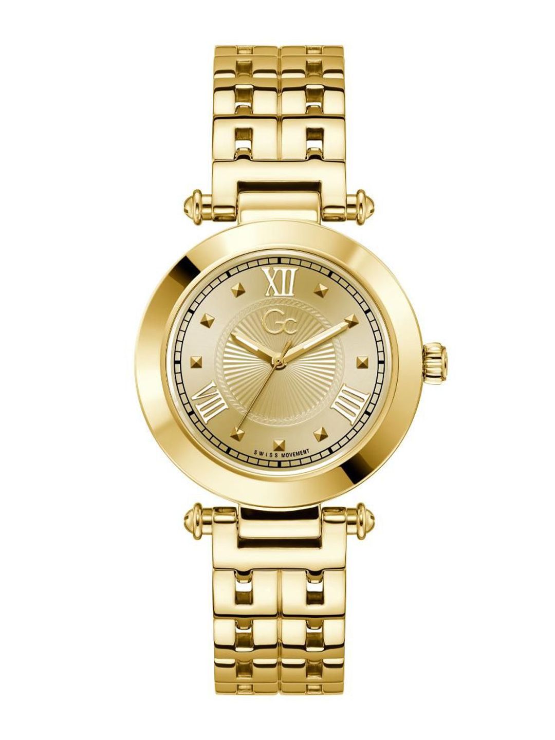 GC Guess Collection PrimeChic Women Bracelet Style Straps Analogue Watch Y59017L6M