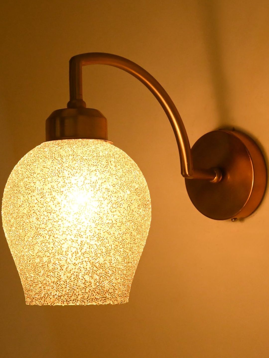1ST TIME Grey Printed Glass Traditional Cylinder Wall Lamps Wall Lamps