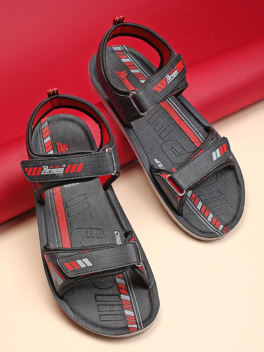 Paragon Men Printed Comfortable Lightweight Outdoor Sports Sandals