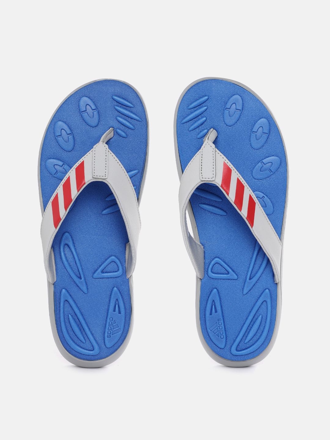 ADIDAS Unisex Brand Logo Printed Thongs