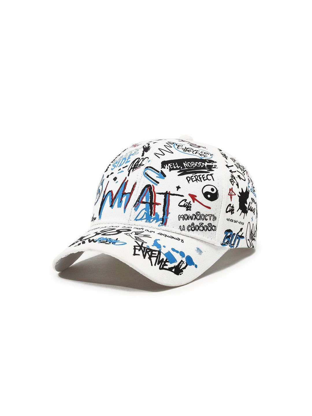 StyleCast x Revolte Men Printed Baseball Cap