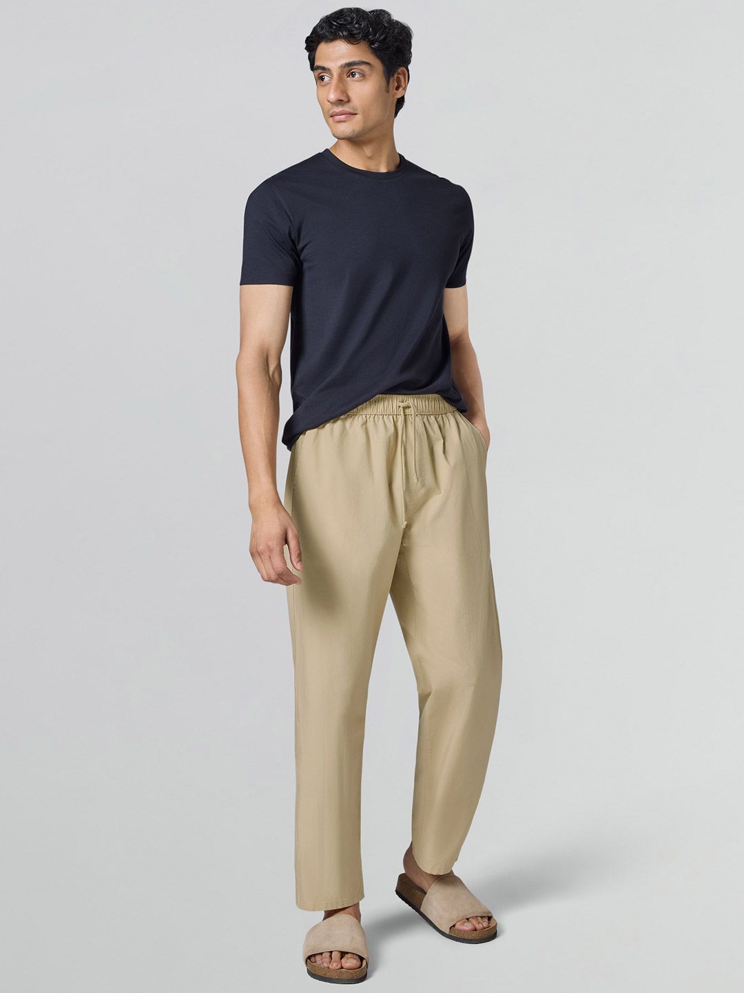 Buy XYXX Zen Men Cotton Solid Relaxed Pant - Lounge Pants for Men