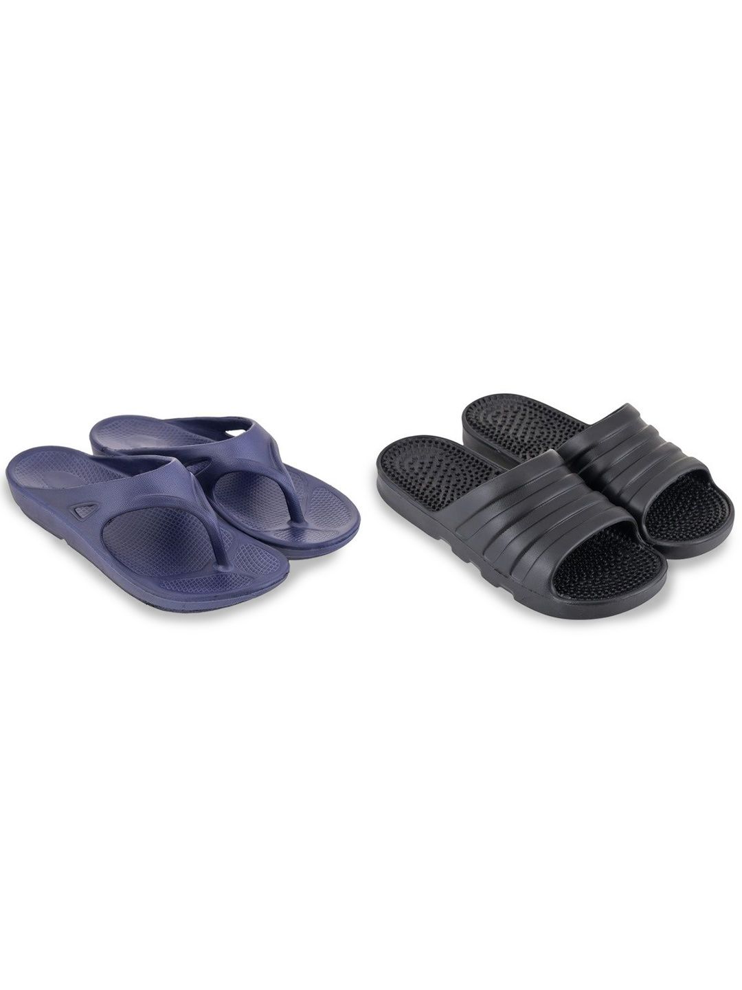 Feel alive Set Of 2 Ultra-Comfortable Lightweight Thong Flip-Flops