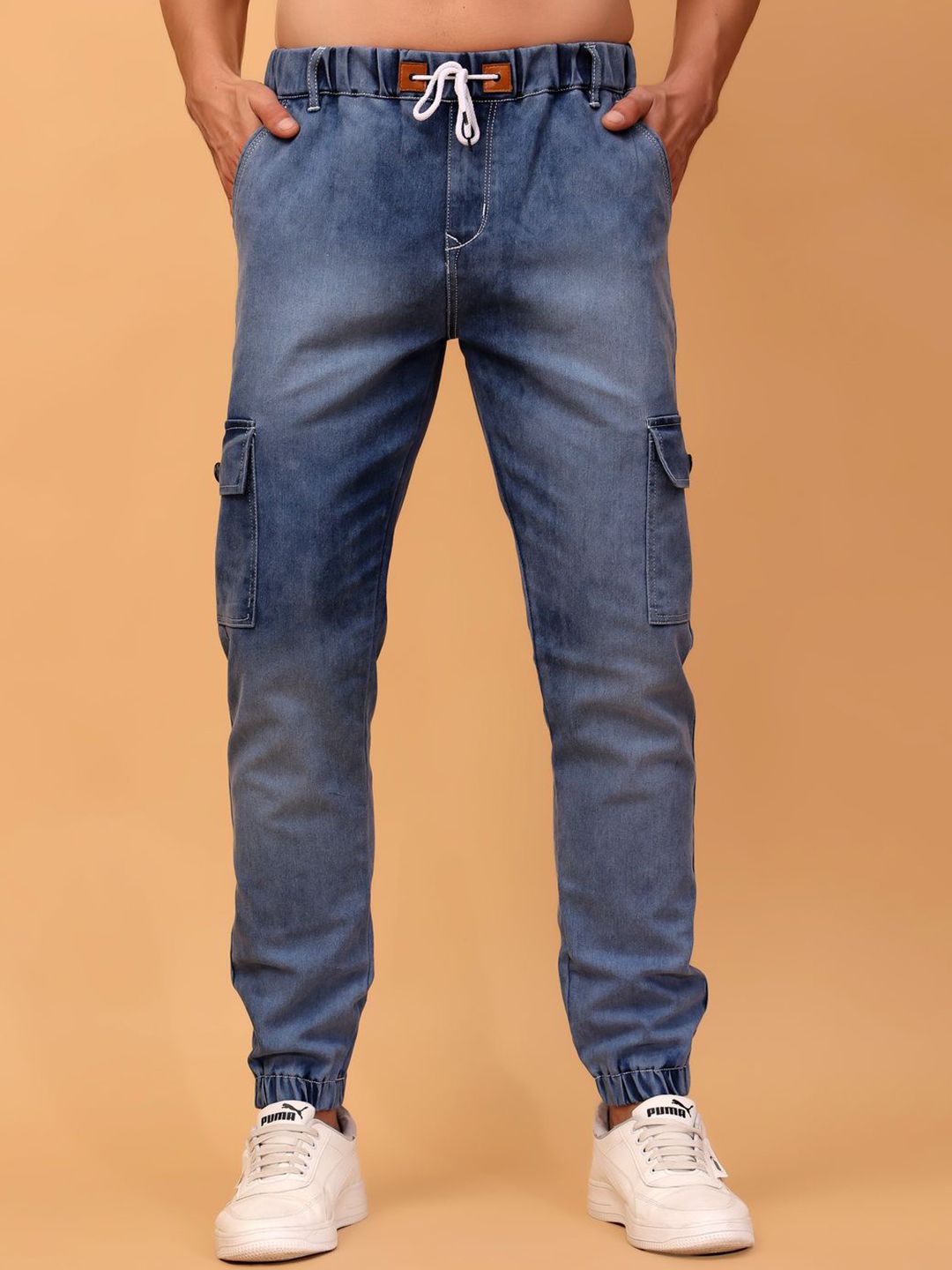 PRJ IN STYLE PRJ IN STYLE Men Jogger Mid-Rise Jeans