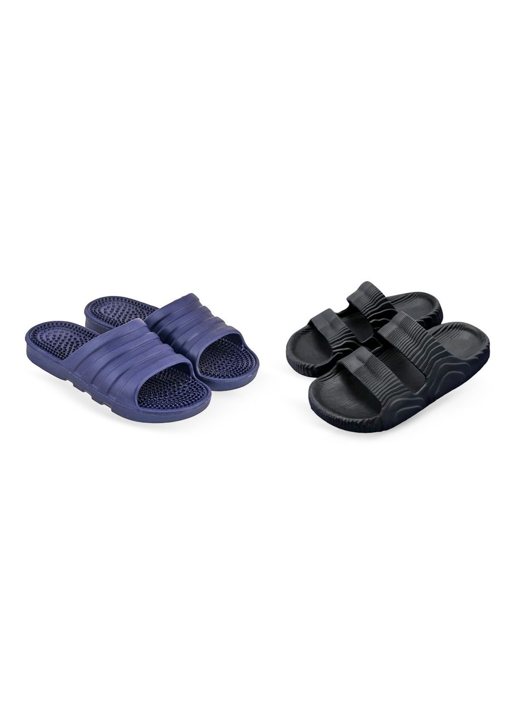 Feel alive Set Of 2 Ultra-Comfortable Lightweight Thong Flip-Flops