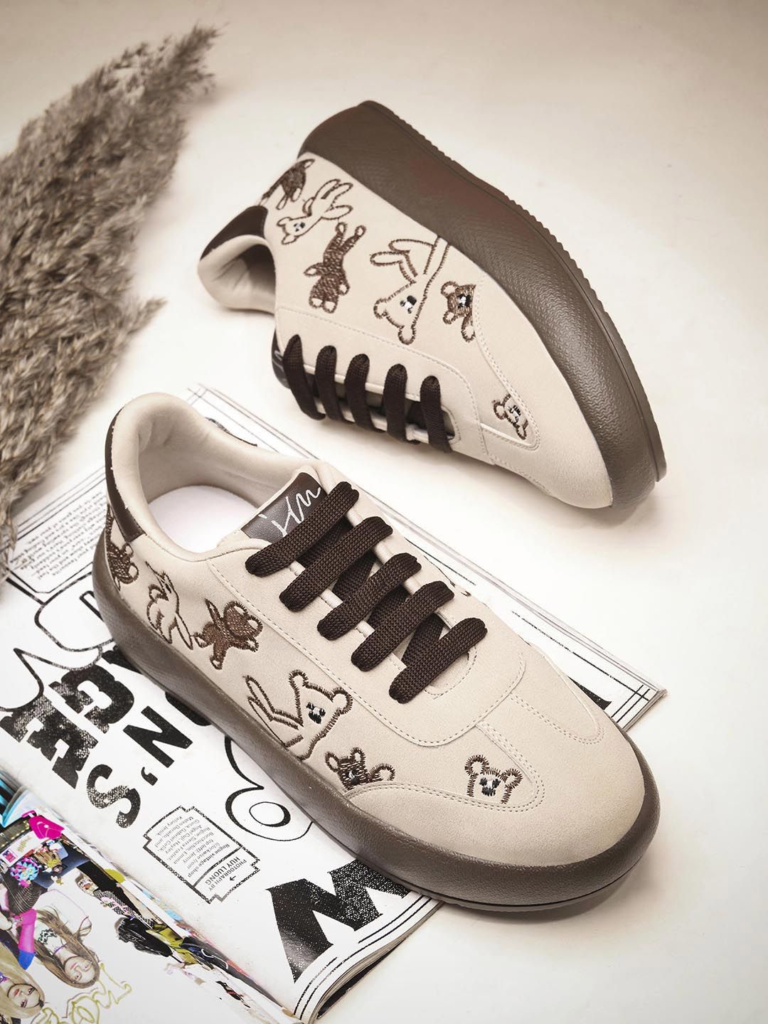 JM Looks Women Printed Sneakers