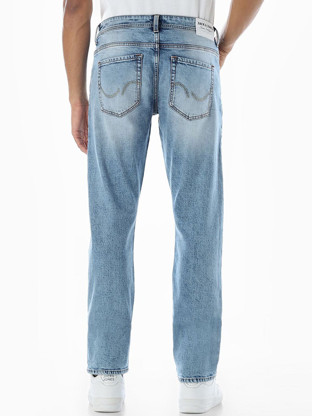Slim Fit Low-Rise Heavy Fade Stretchable Jeans