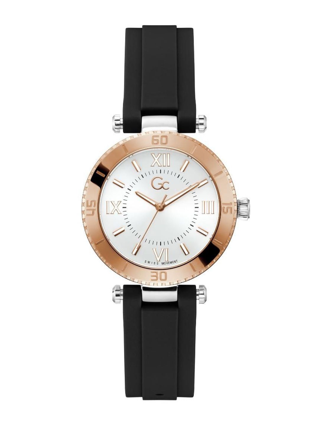GC Guess Collection Muse Women Brass Dial & Bracelet Style Straps Analogue Watch Z05014L1M