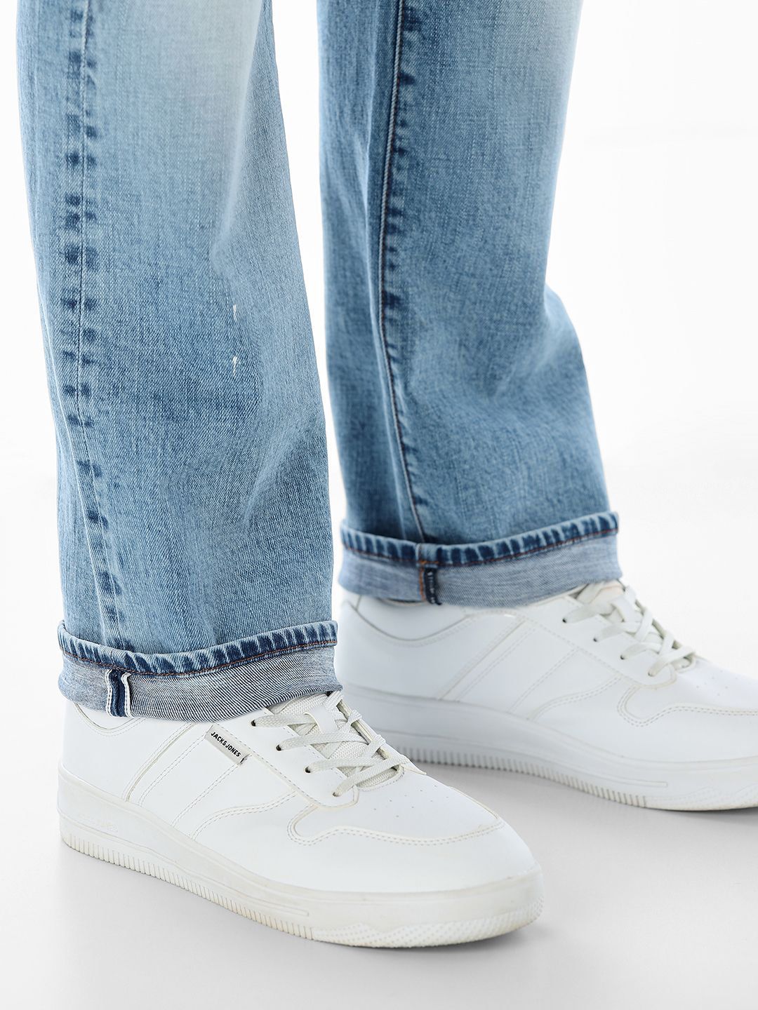 Slim Fit Low-Rise Heavy Fade Stretchable Jeans